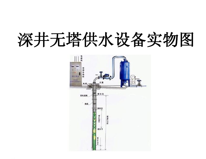 重庆两江新区井泵无塔式供水设备